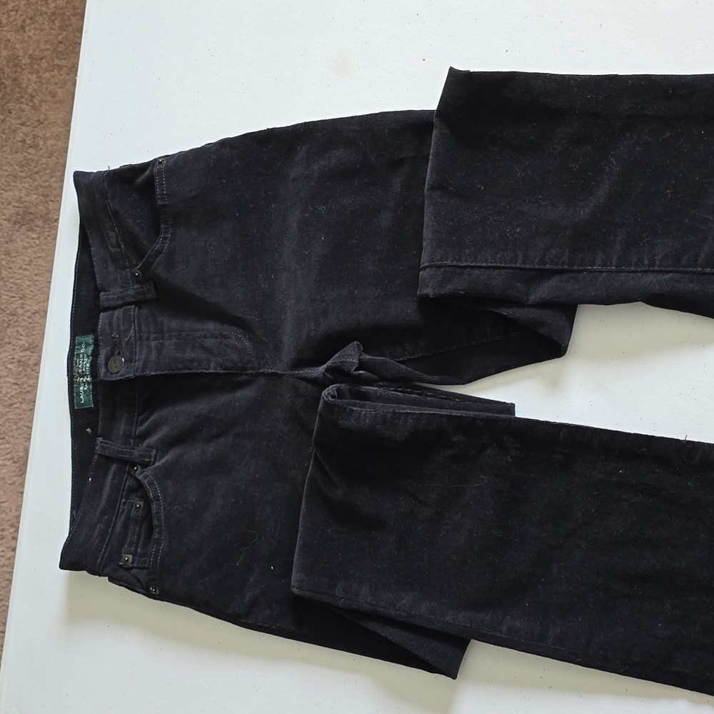 Ralph Lauren corduroy pants black 4p